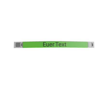 Tennissocken mit generischem Beispiellogo mit der Aufschrift "Euer Logo"