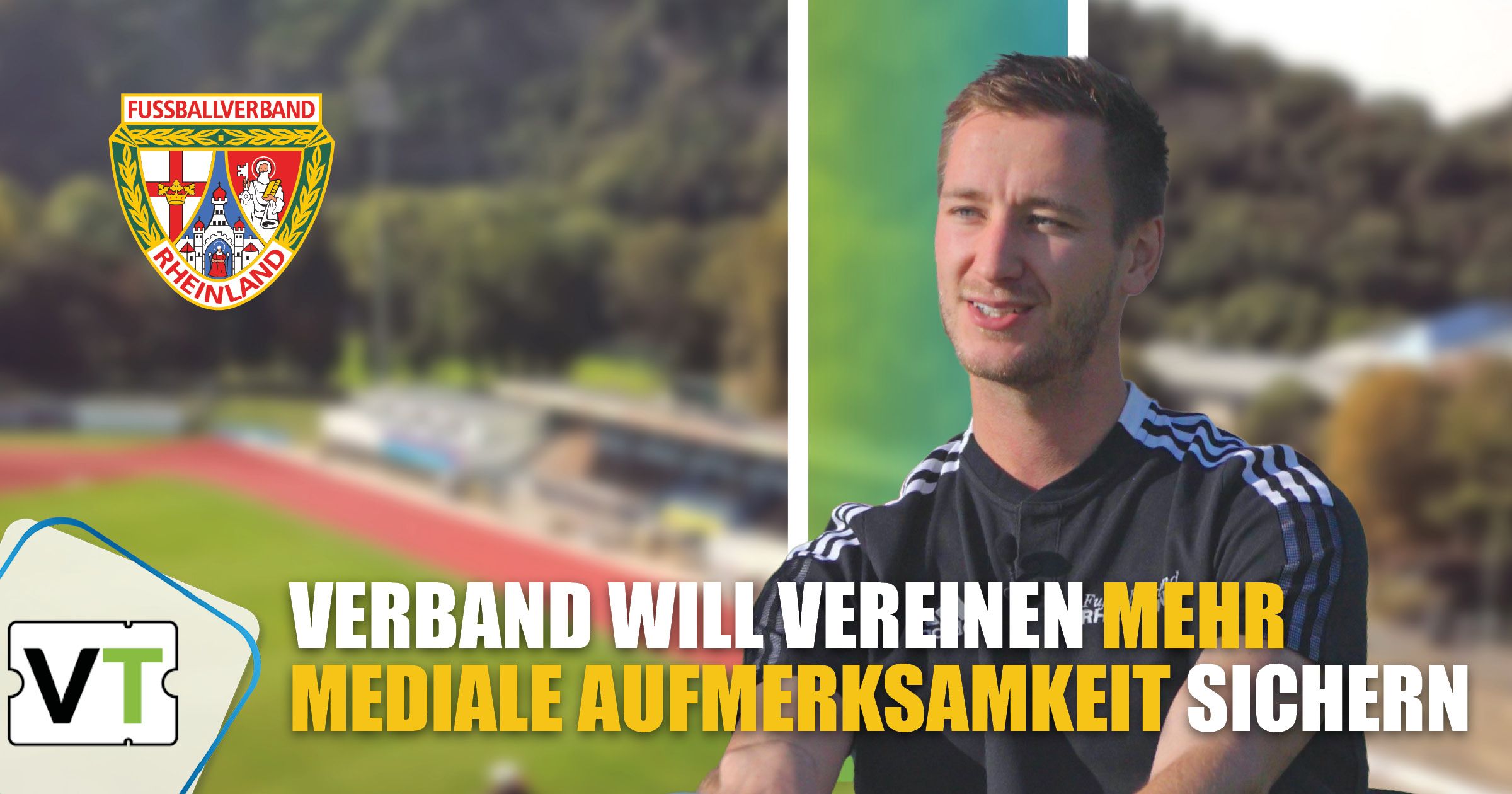Moritz Detrois vom FVR will Vereinen mehr mediale Aufmerksamkeit sichern