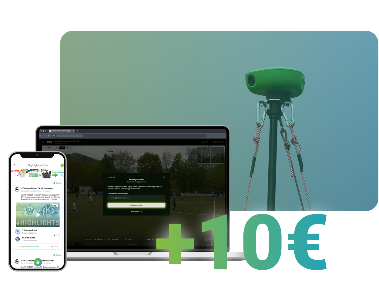 Vereinsticket App mit Vereinssuche