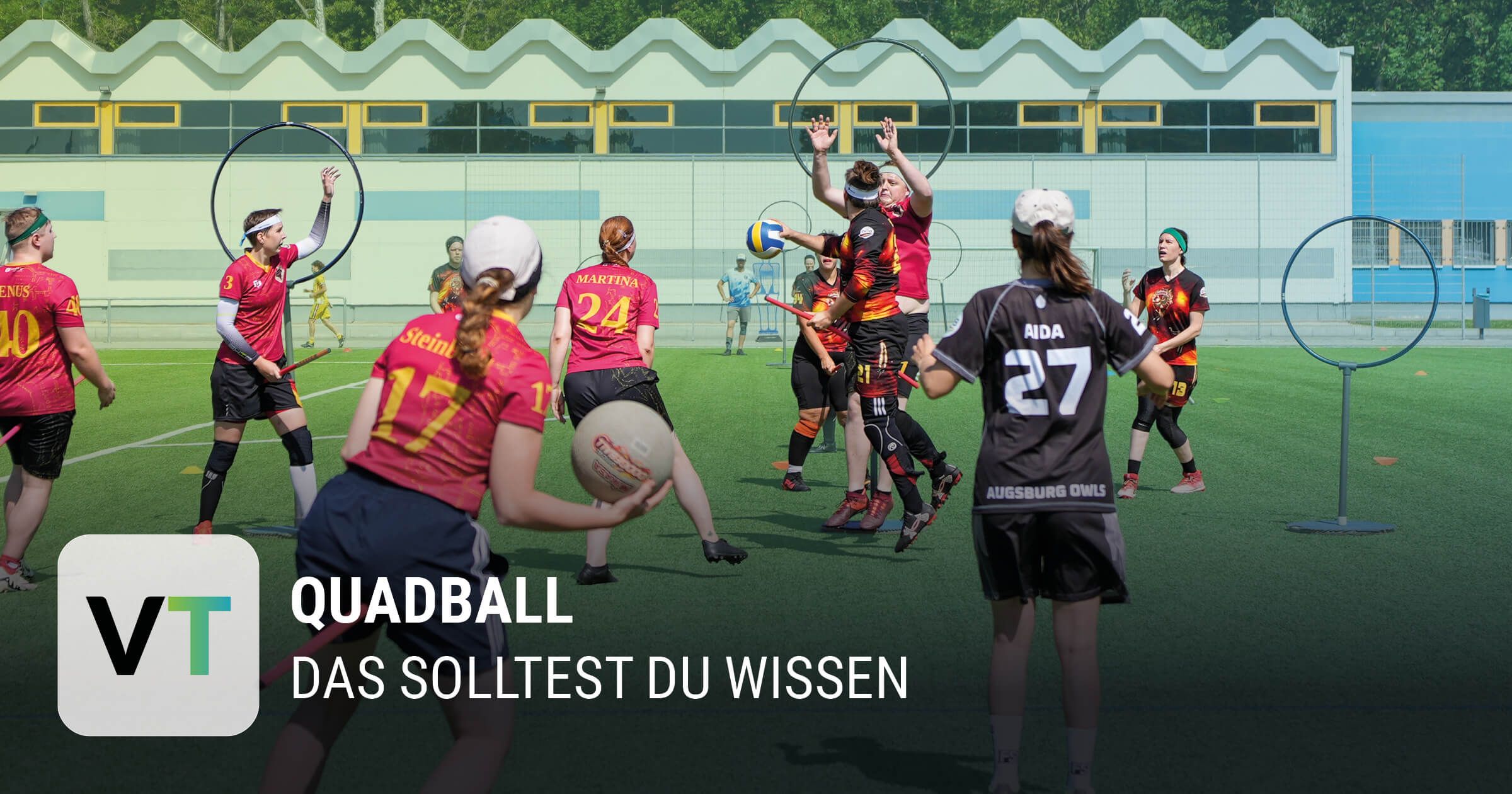 Ein Quidditch-Spiel