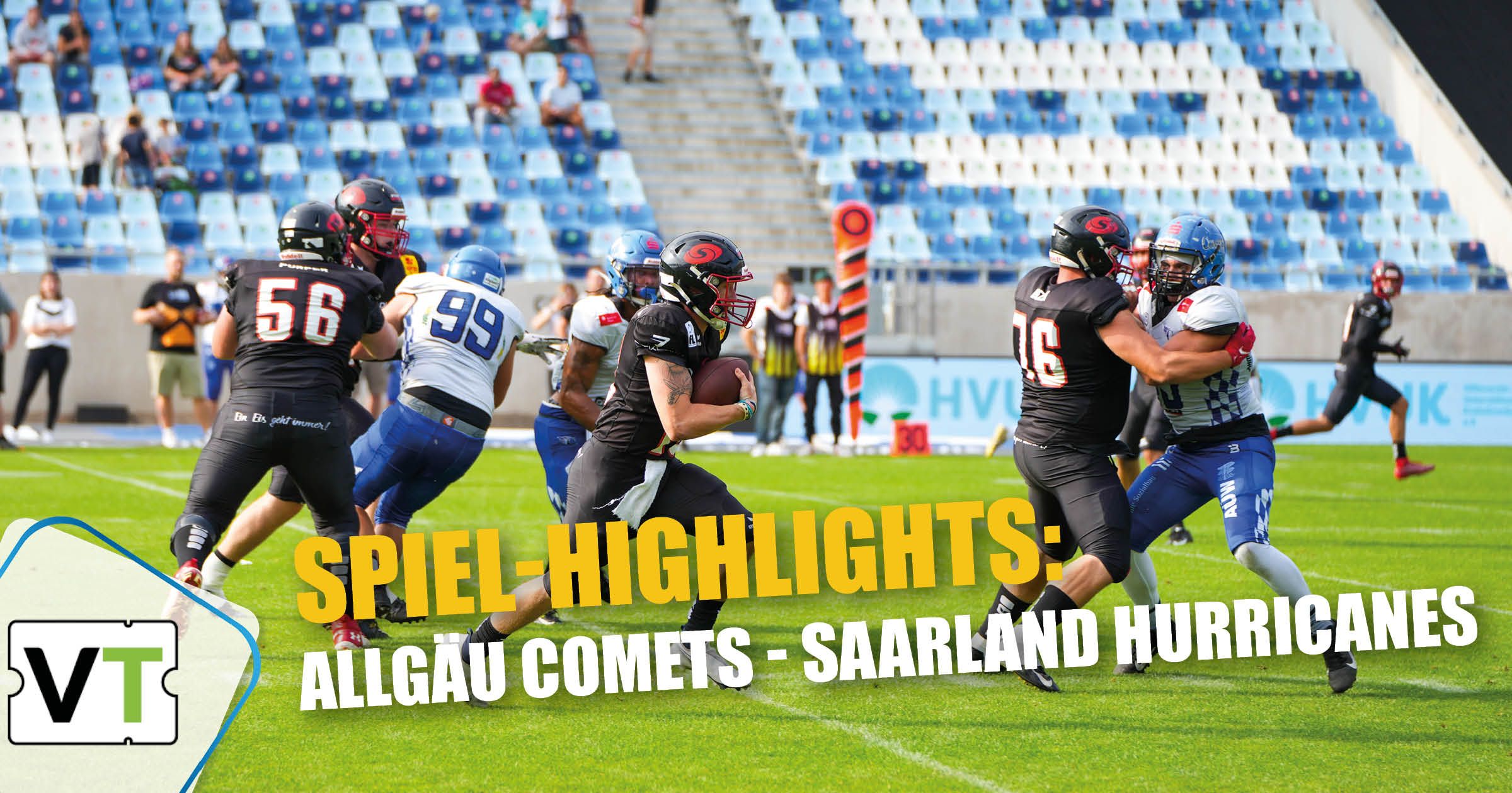 Allgäu Comets gegen Saarland Hurricanes