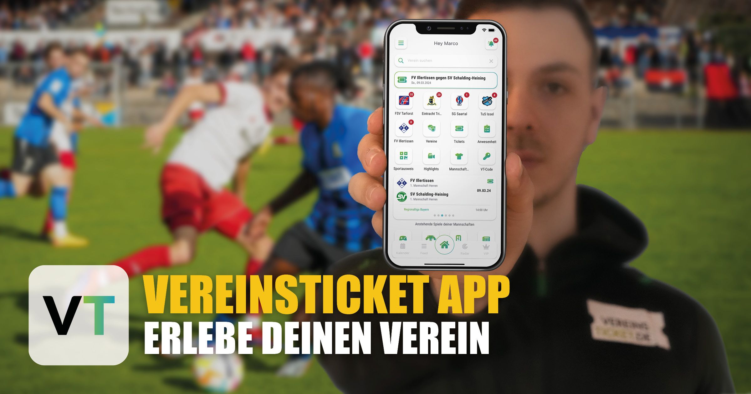 Vereinsticket App ist runderneuert