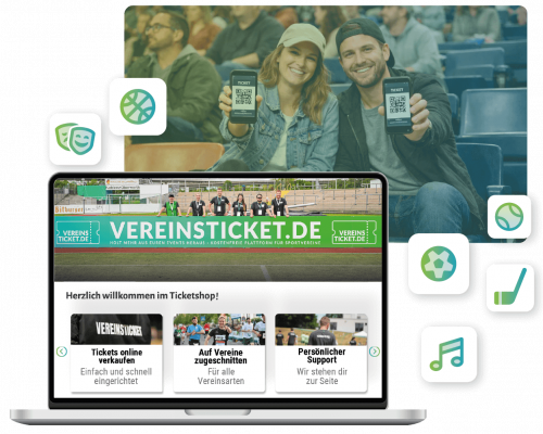 Vereinsticket App mit Vereinssuche