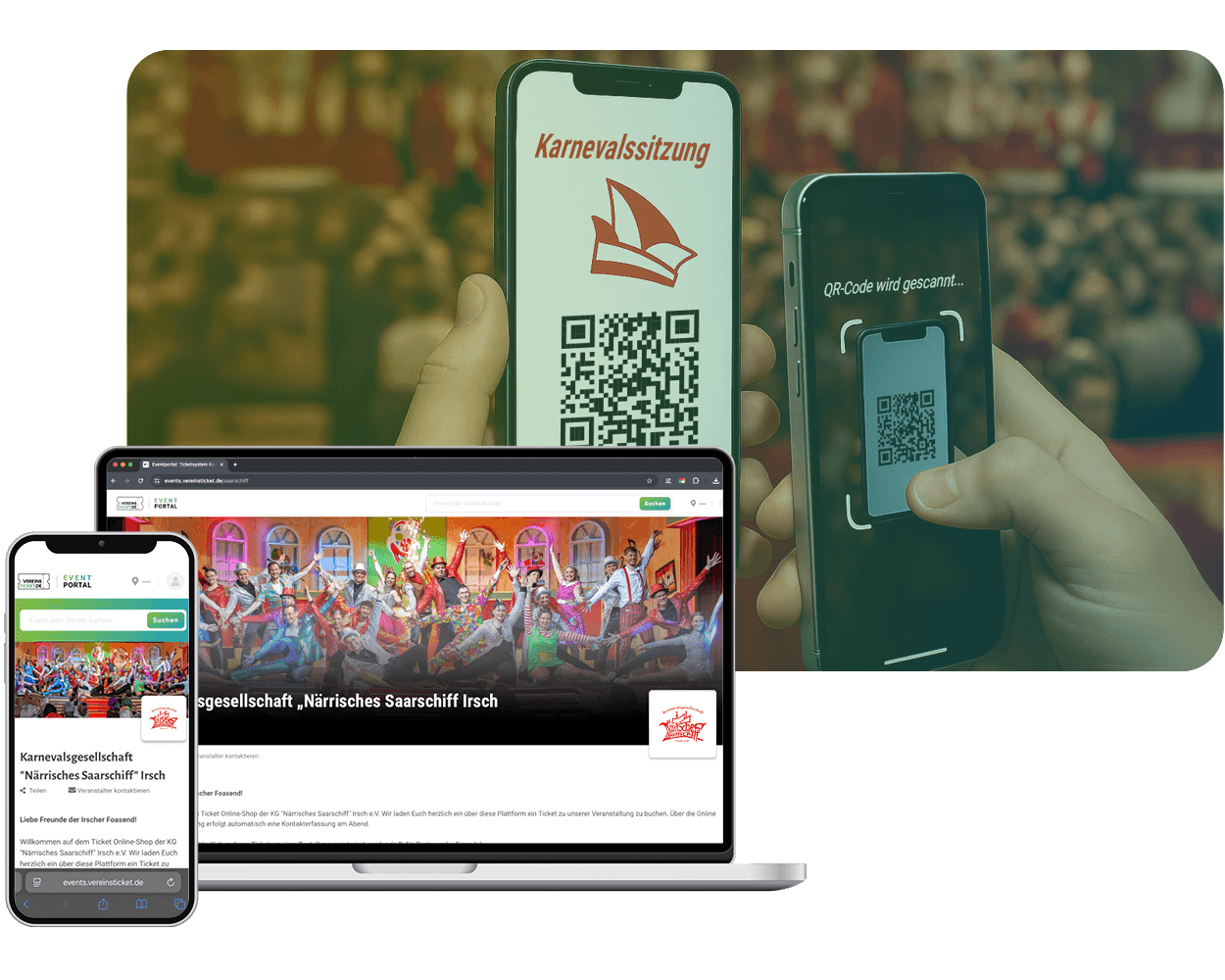 Vereinsticket App mit Vereinssuche