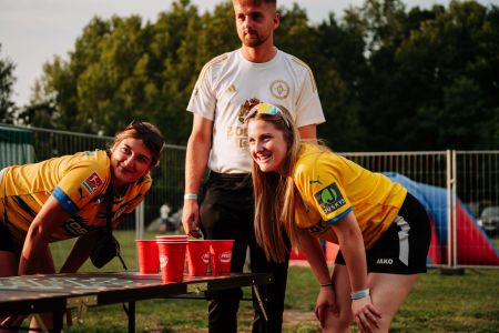 Bierpong beim Malle Cup
