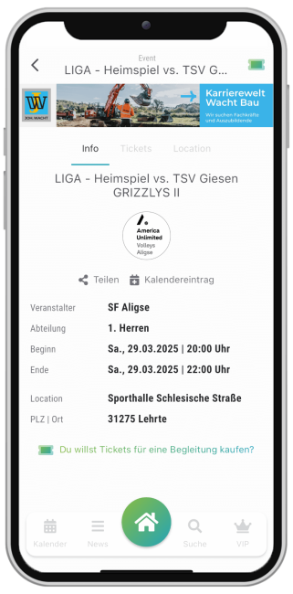 SV Ahlerstedt/Ottendorf Dauerkarten