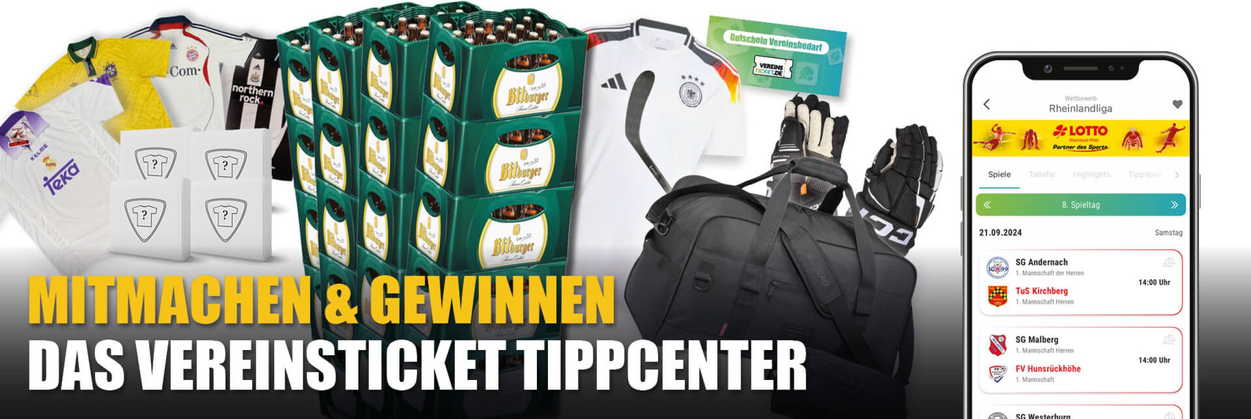 Headerbild Tippspiel Vereinsticket