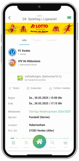 SV Ahlerstedt/Ottendorf Dauerkarten