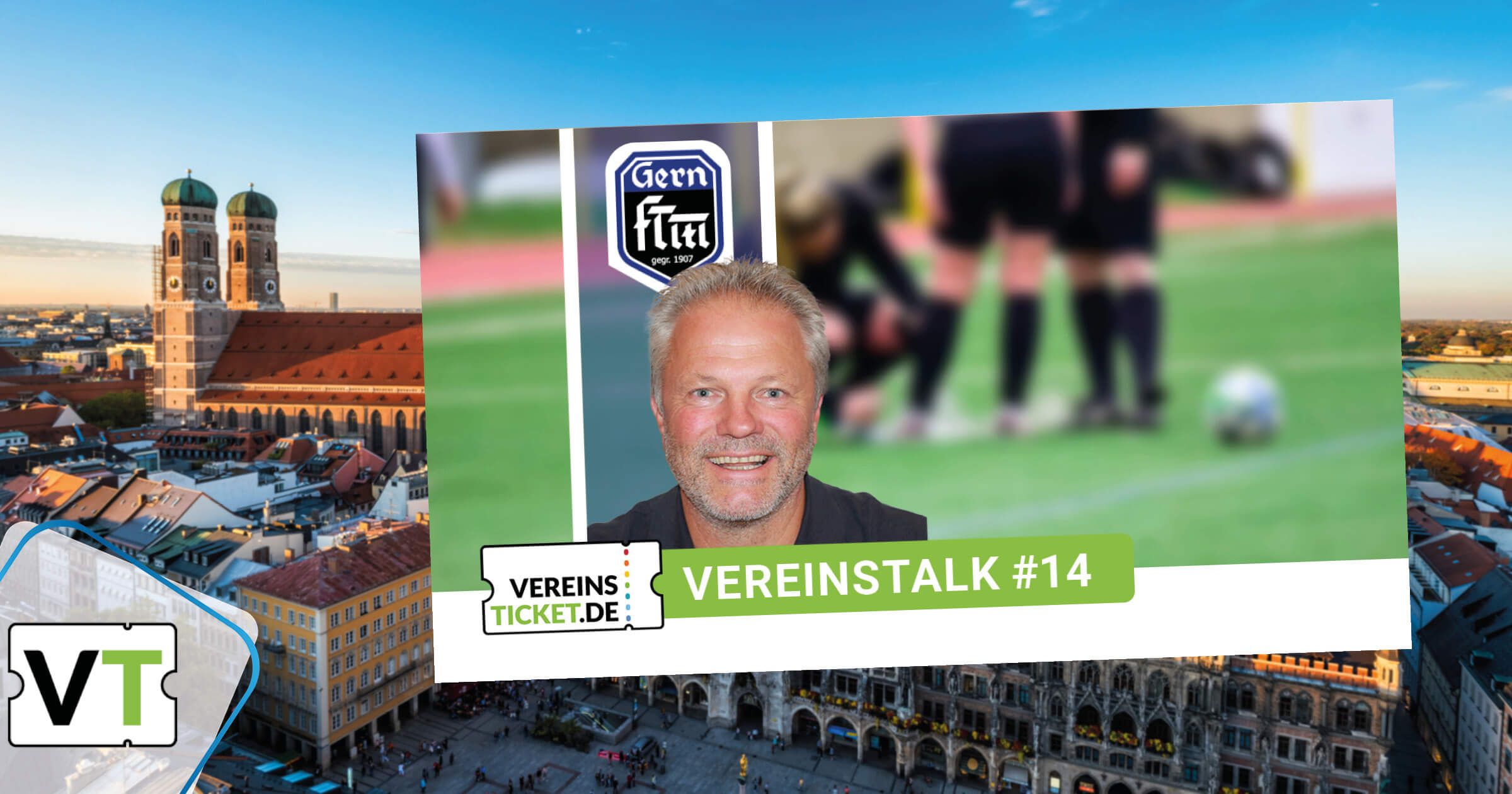 Interviewgast Michael Franke von der FT München-Gern