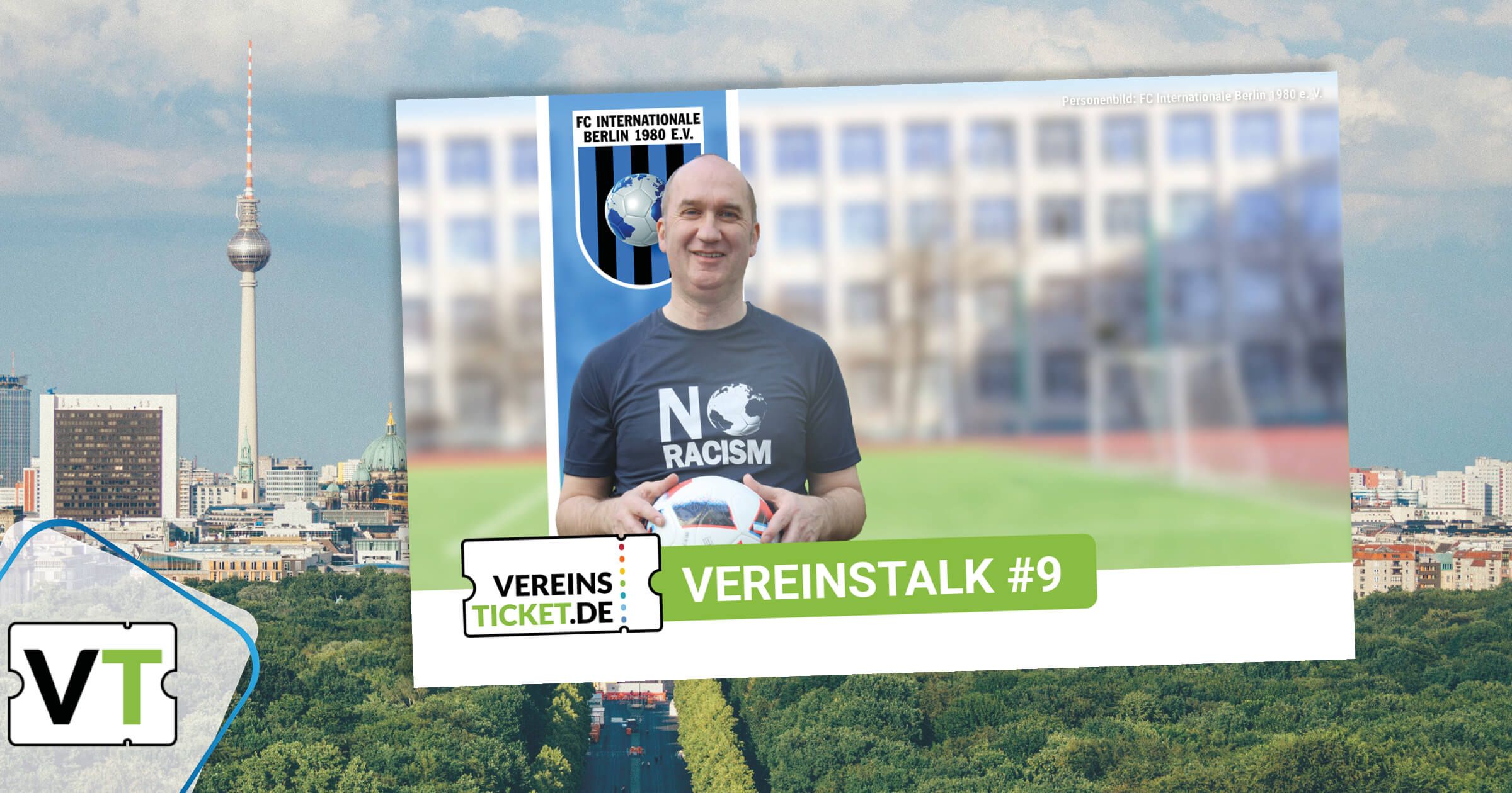 Gerd Thomas, Vorsitzender des FC Internationale Berlin