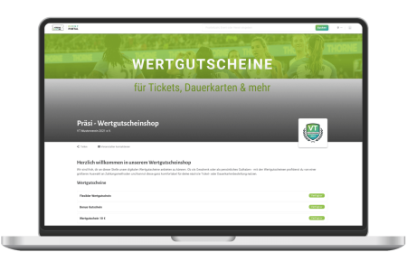 Beispiel für Gutscheinshop