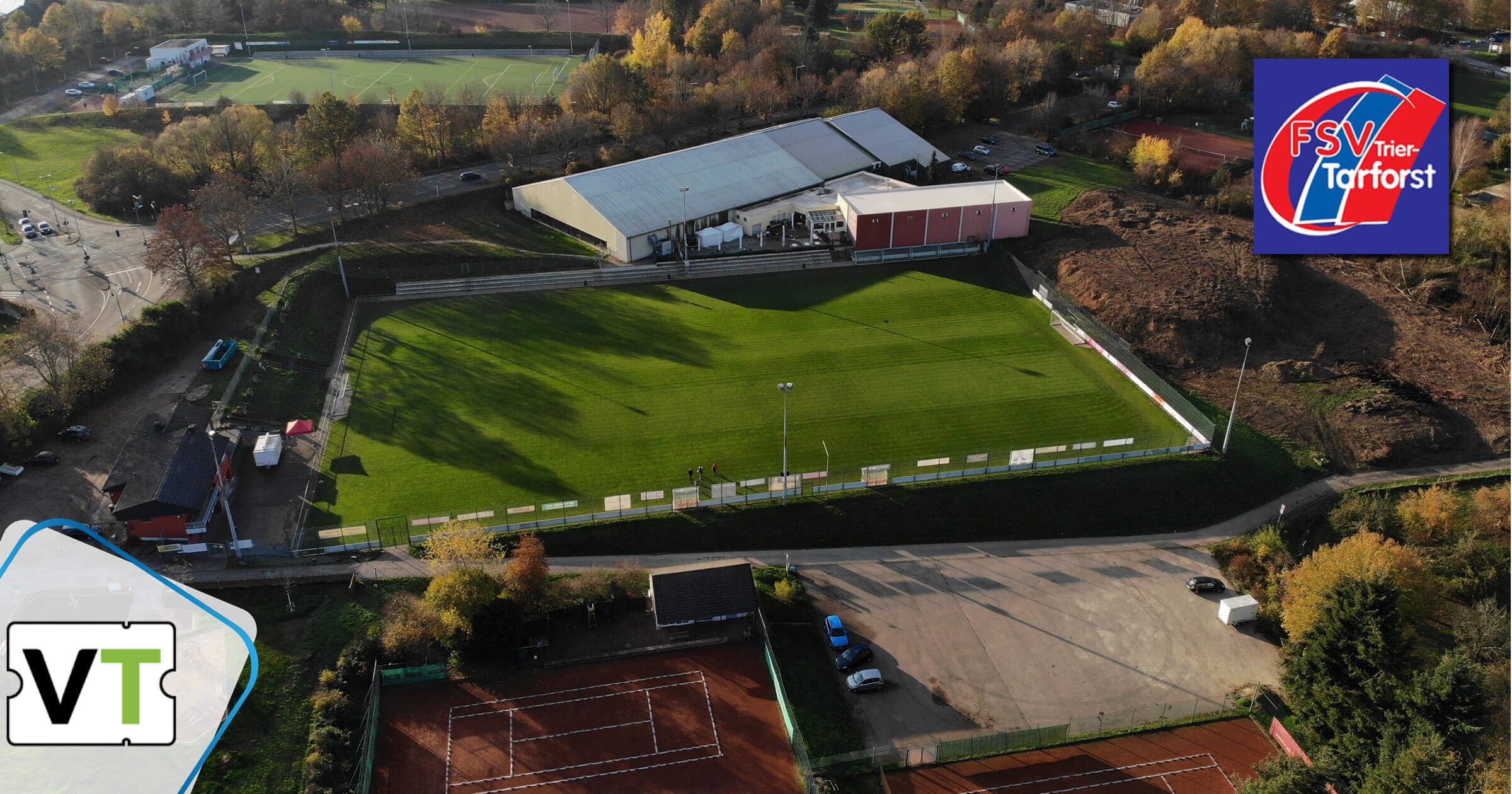 Auf dem Sportgelände des FSV Trier-Tarforst soll dank Spenden ein neues Kleinspielfeld entstehen