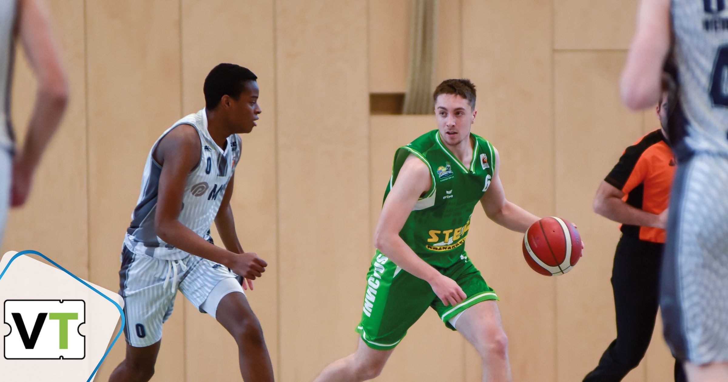 Duell zwischen Young Gladiators Trier und USC Heidelberg in der NBBL
