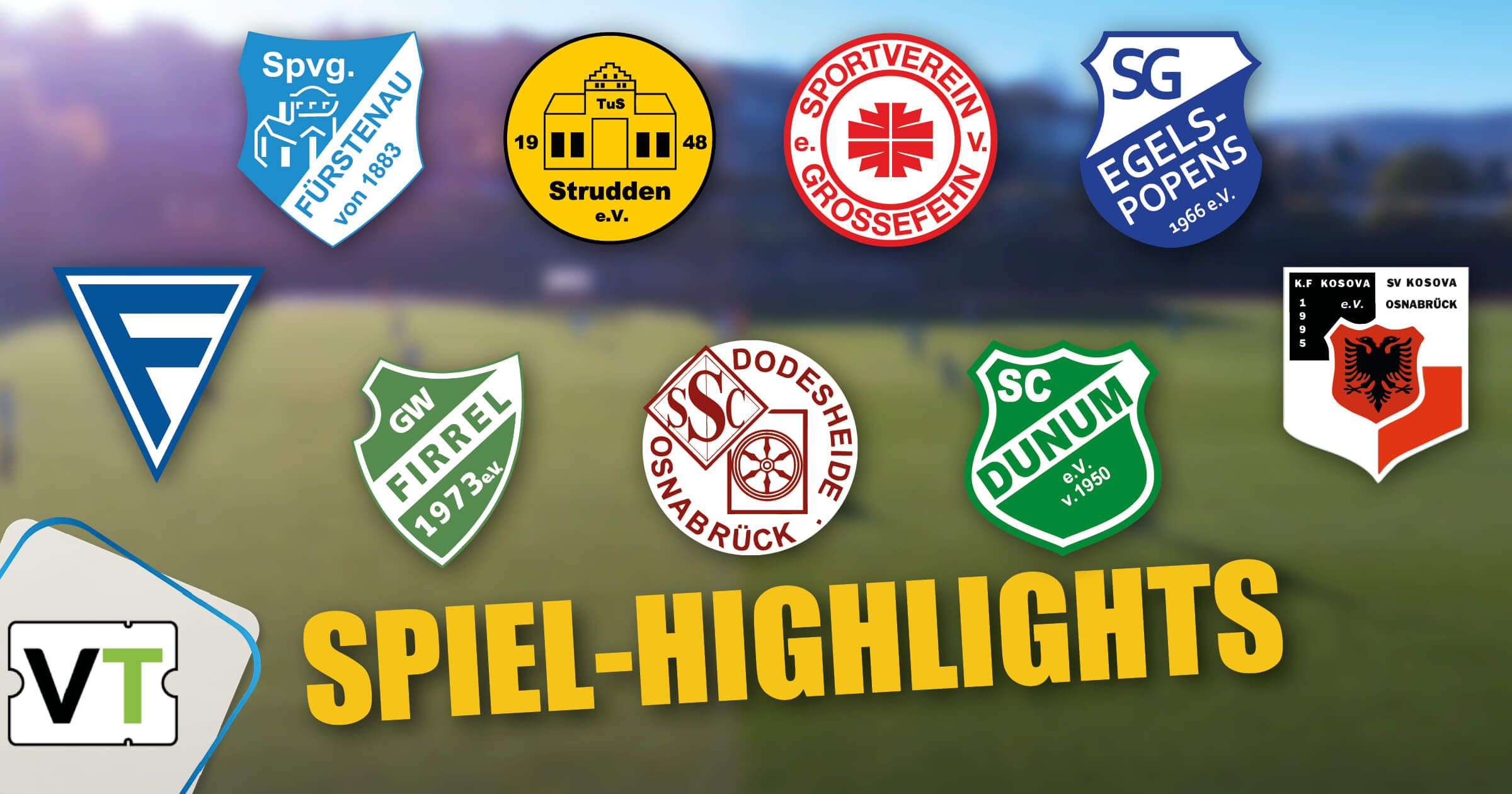 Video-Highlights von Fußballspielen aus Ostfriesland und Osnabrück