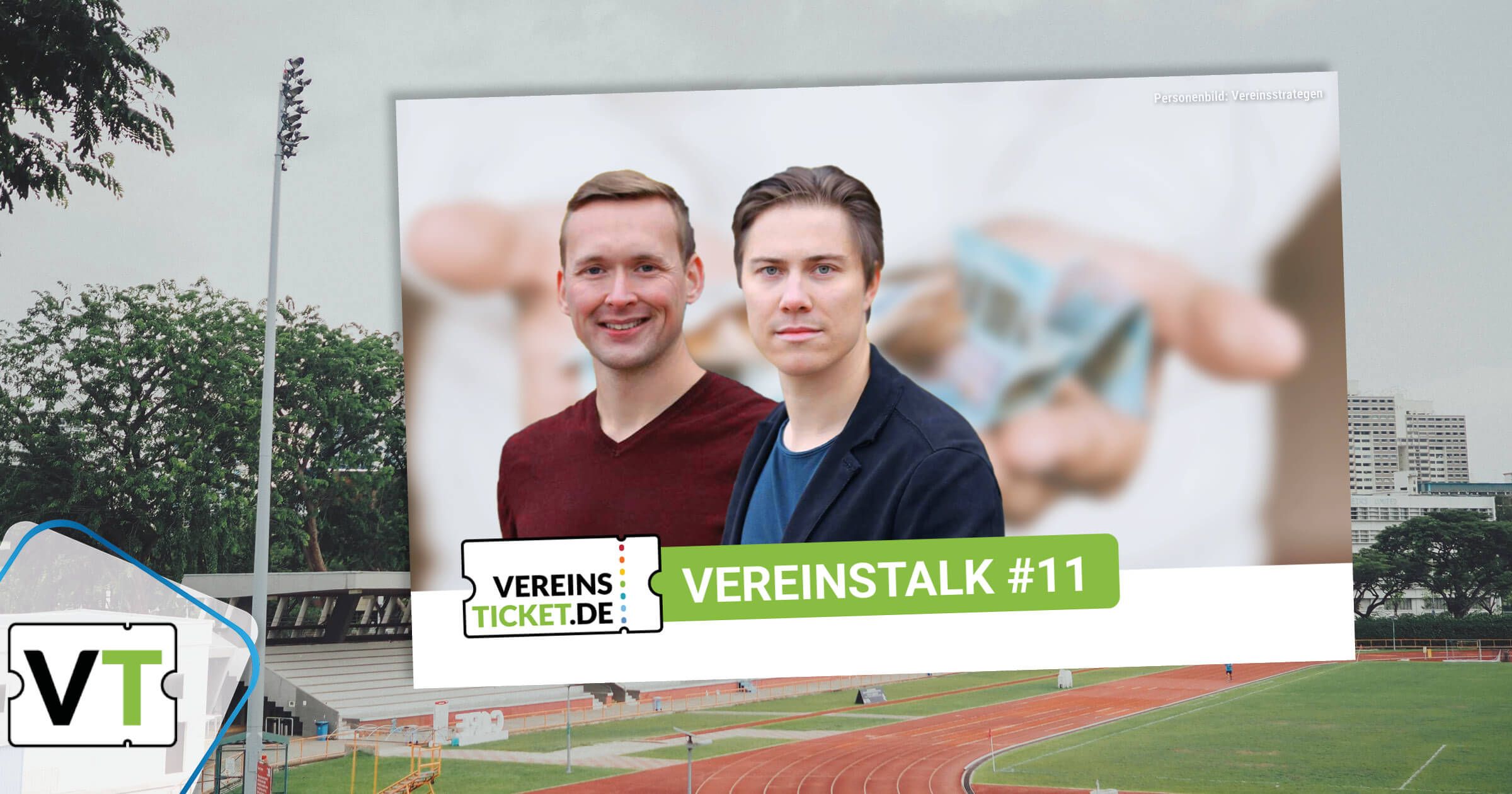 Vereinsstrategen Pascal Grüne und Martin Schüttler