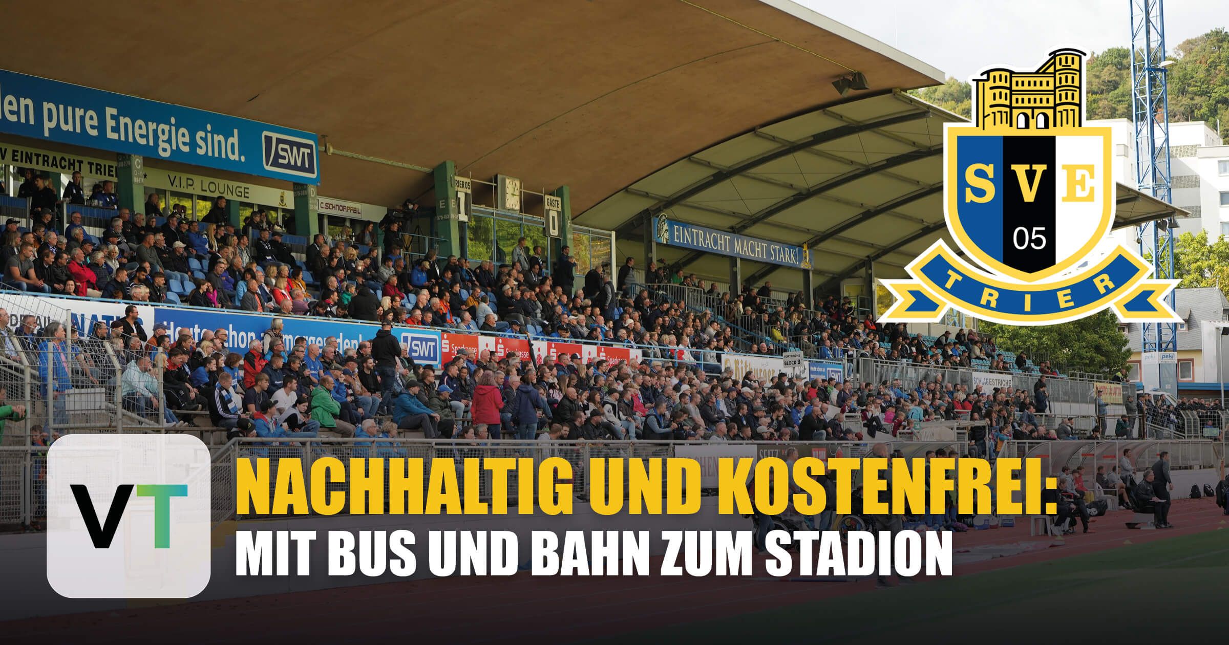 Fans im Moselstadion bei Eintracht-Trier