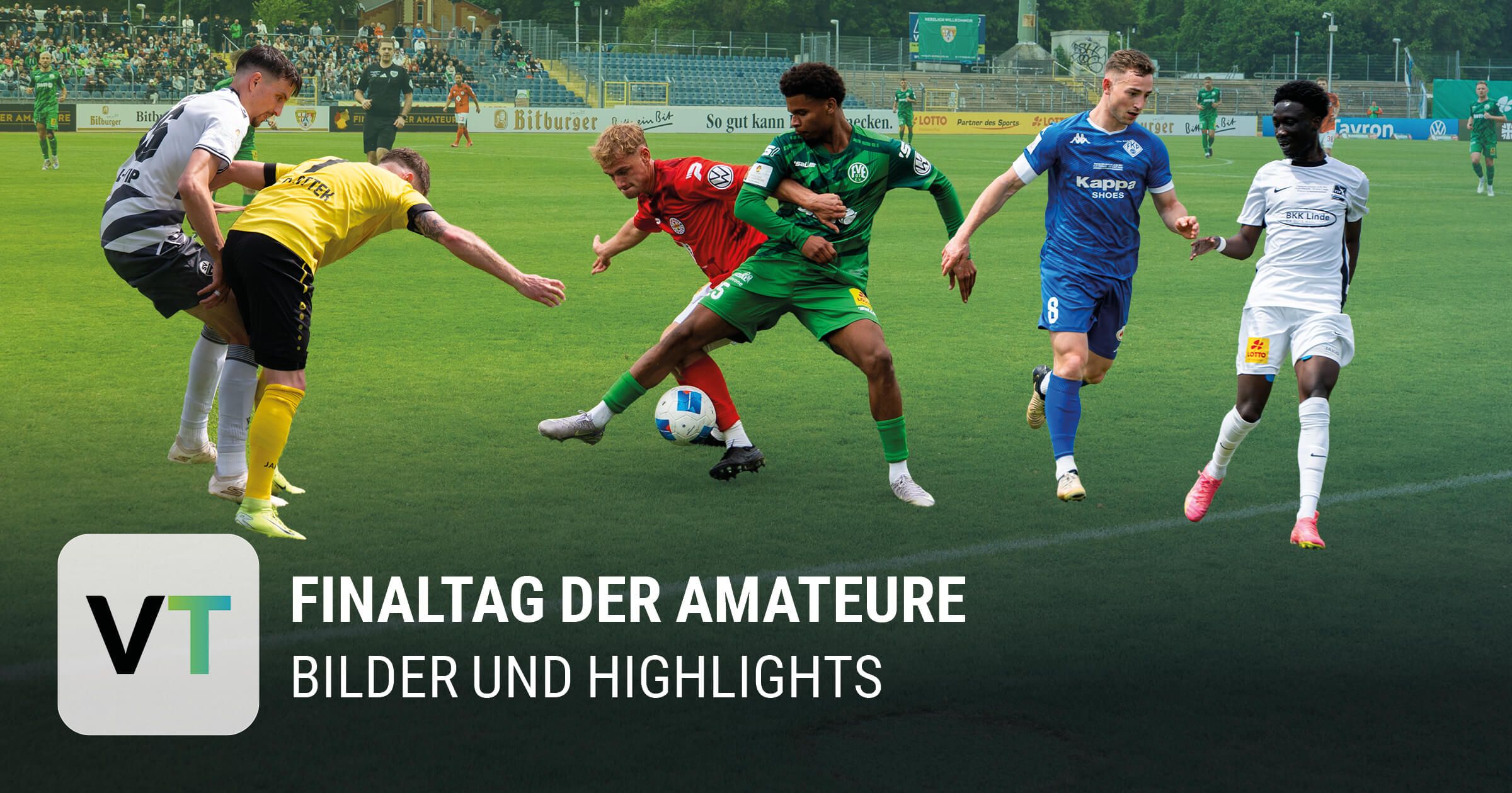 Fußballspieler im Zweikampf