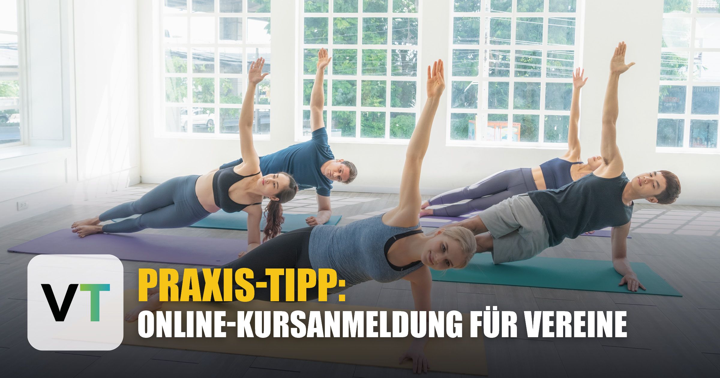 Header Kursanmeldungen mit Vereinsticket einfach möglich