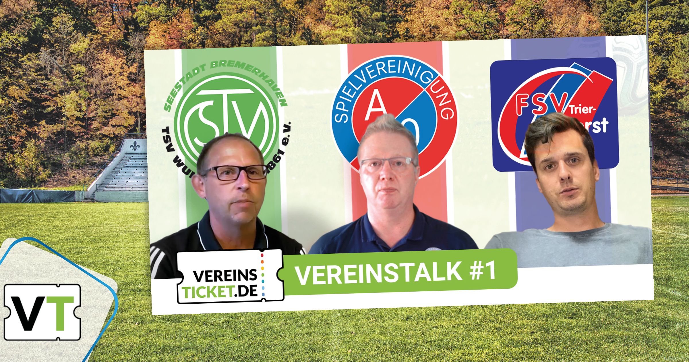 Vereinsvertreter im Video