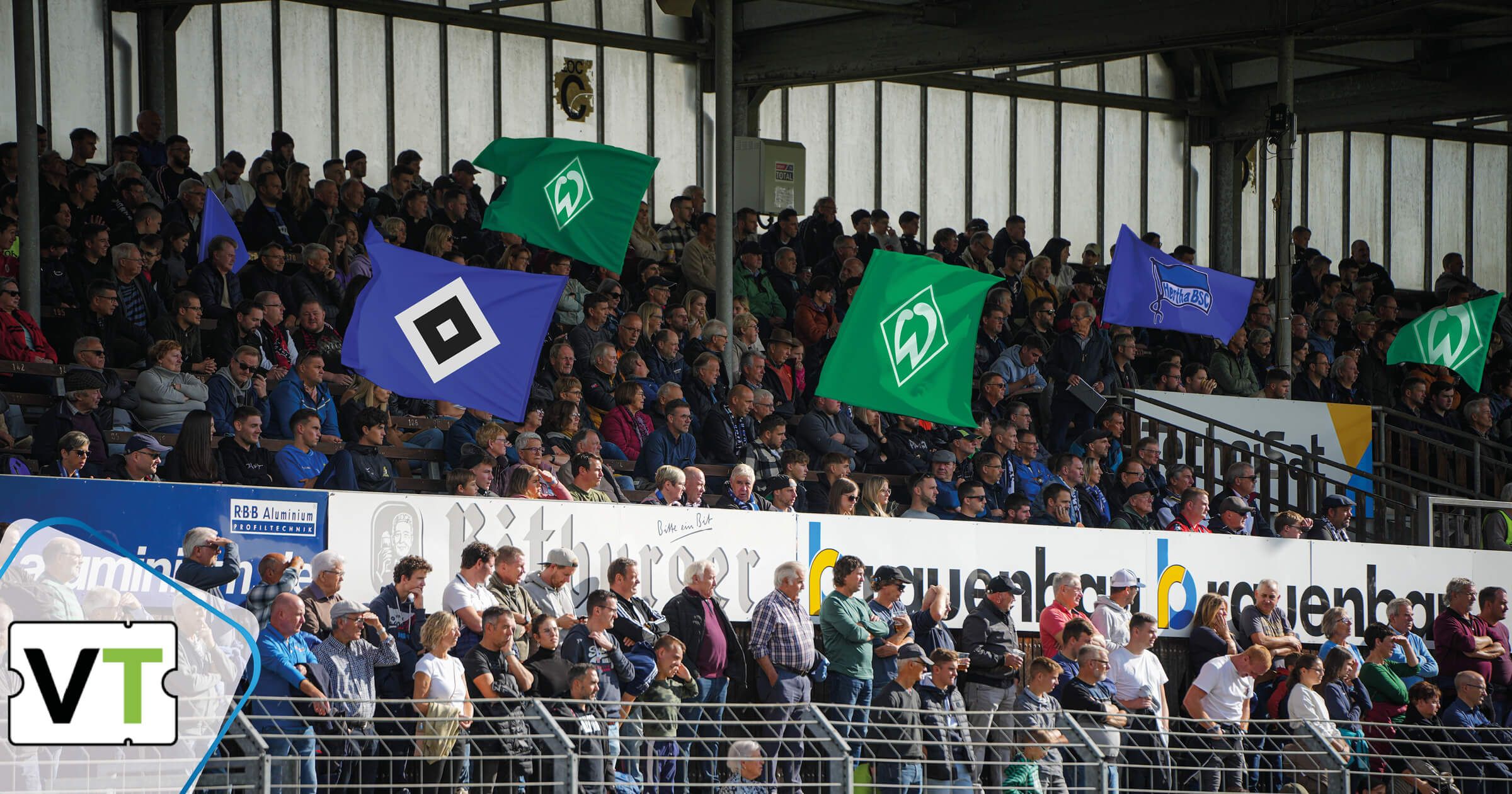 Hertha-, HSV- und Werder-Fans lernten Vereinsticket bei Testspielen kennen