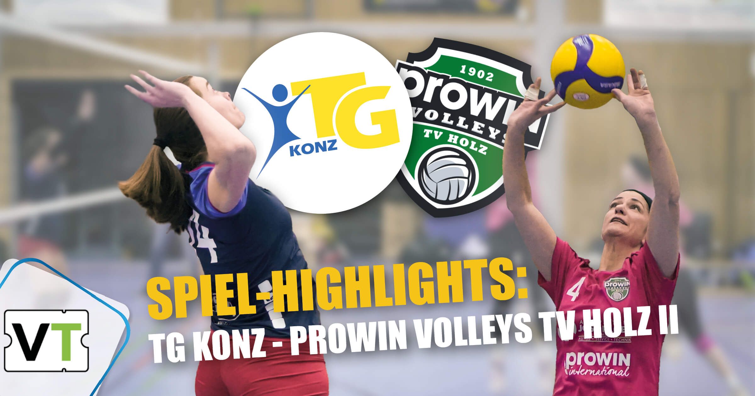 TG Konz gegen TV Holz: Volleyball-Oberliga mit Vereinsticket 