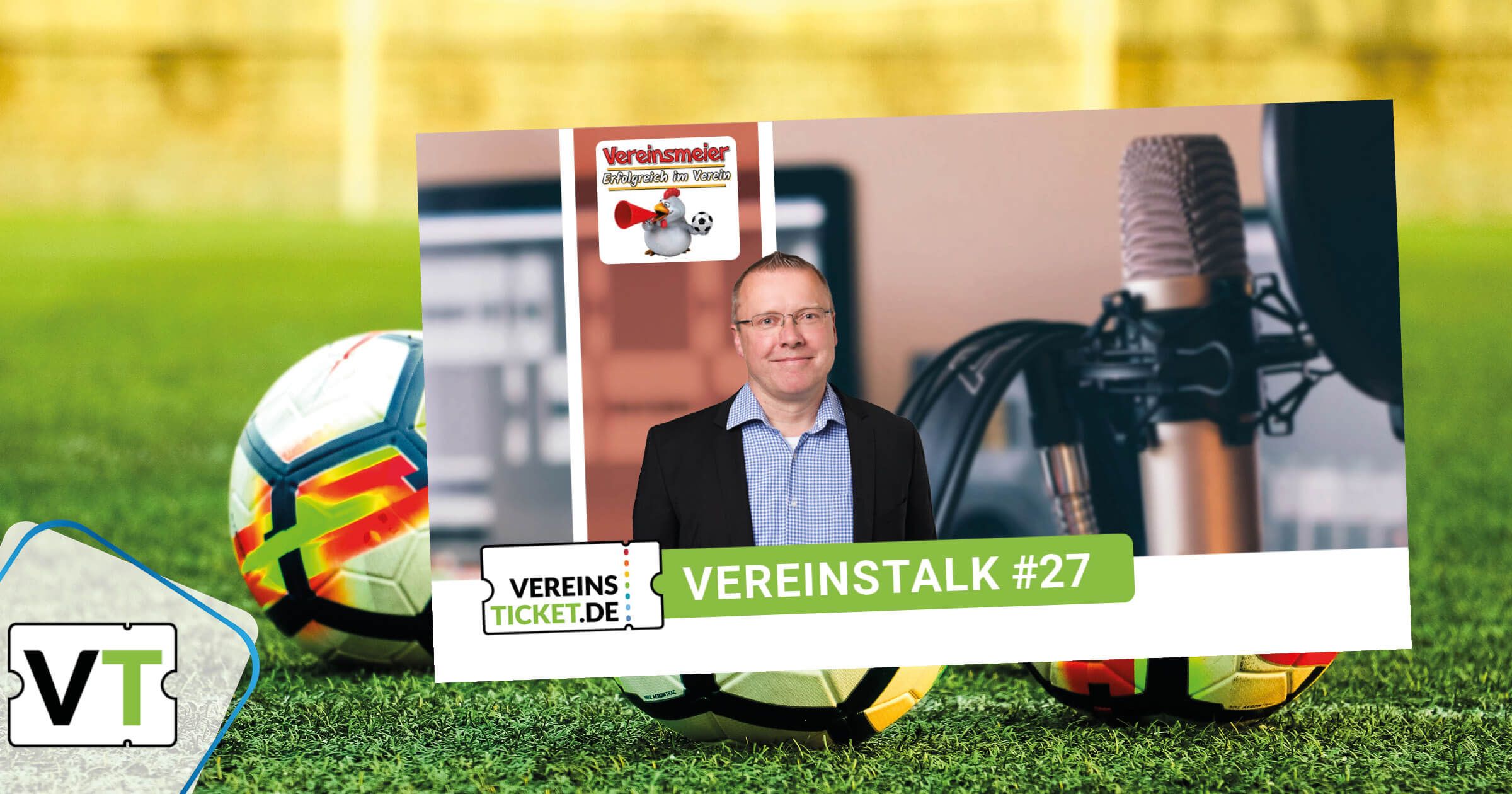 Header für Vereinstalk Interview mit Kartse Scherschanski vom Vereinsmeier Podcast