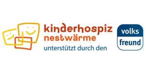 Nestwärme Volksfeund Kinderhospiz Logo