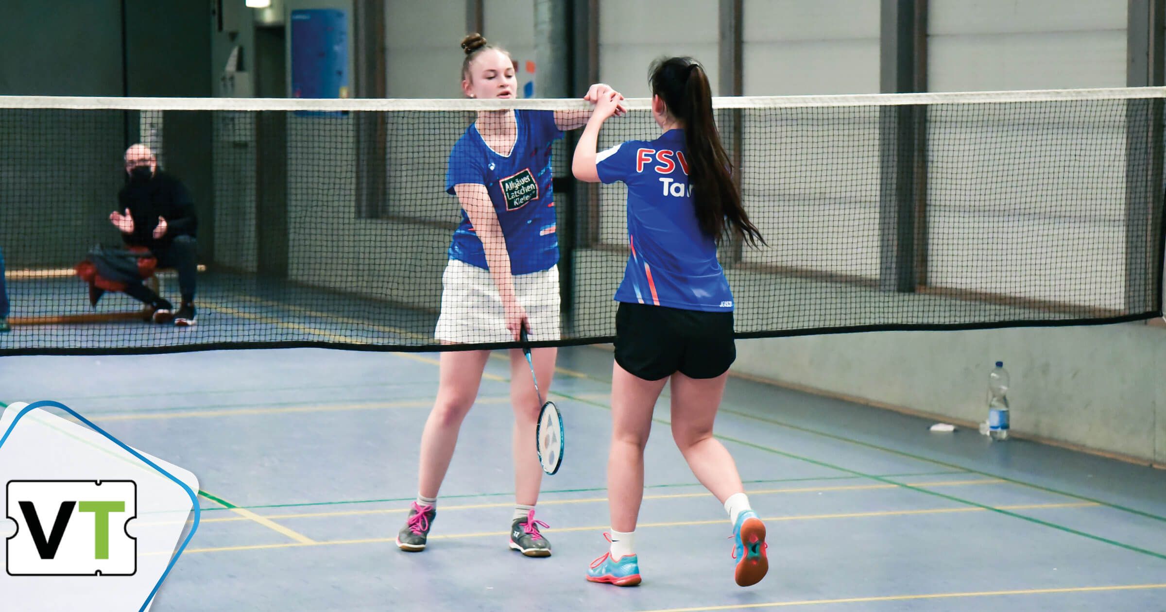 Badminton-Spielerinnen von FSV Trier-Tarforst und TuS Wiebelskirchen