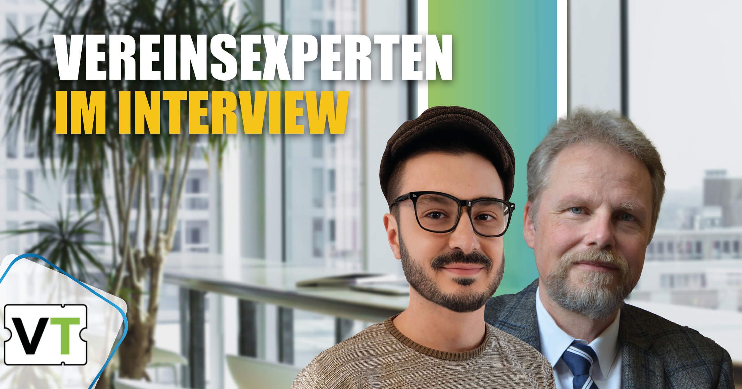 Vereinsexperten Peter Lehmann und Oliver Vogelmann-Kopf 