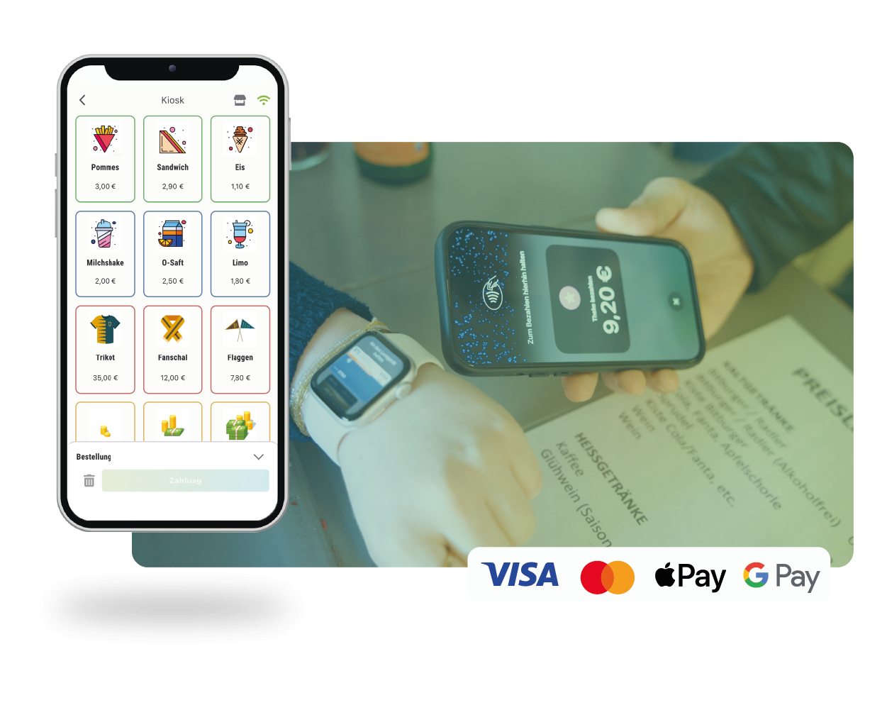 Vereinsticket App mit Vereinssuche