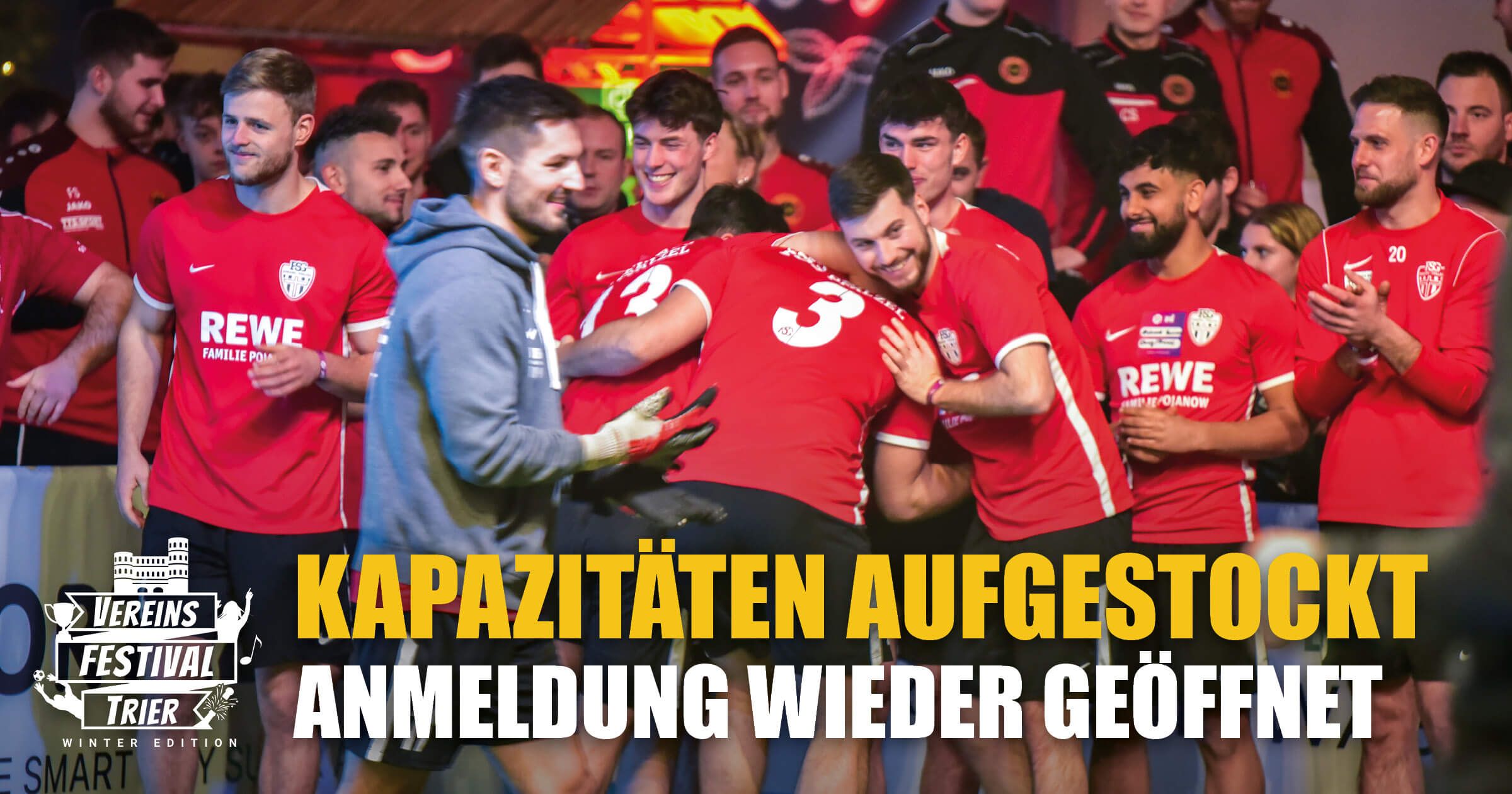 Vorfreude auf Vereinsfestival Trier mit vielen Teams