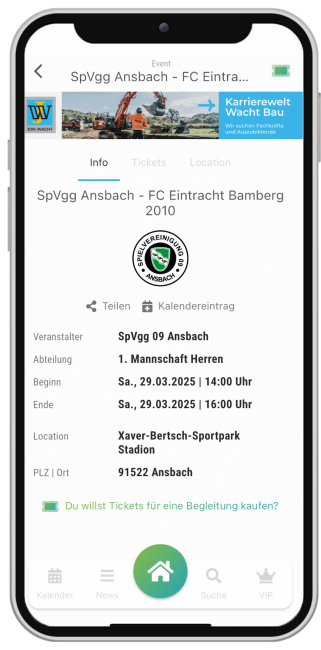 SV Ahlerstedt/Ottendorf Dauerkarten