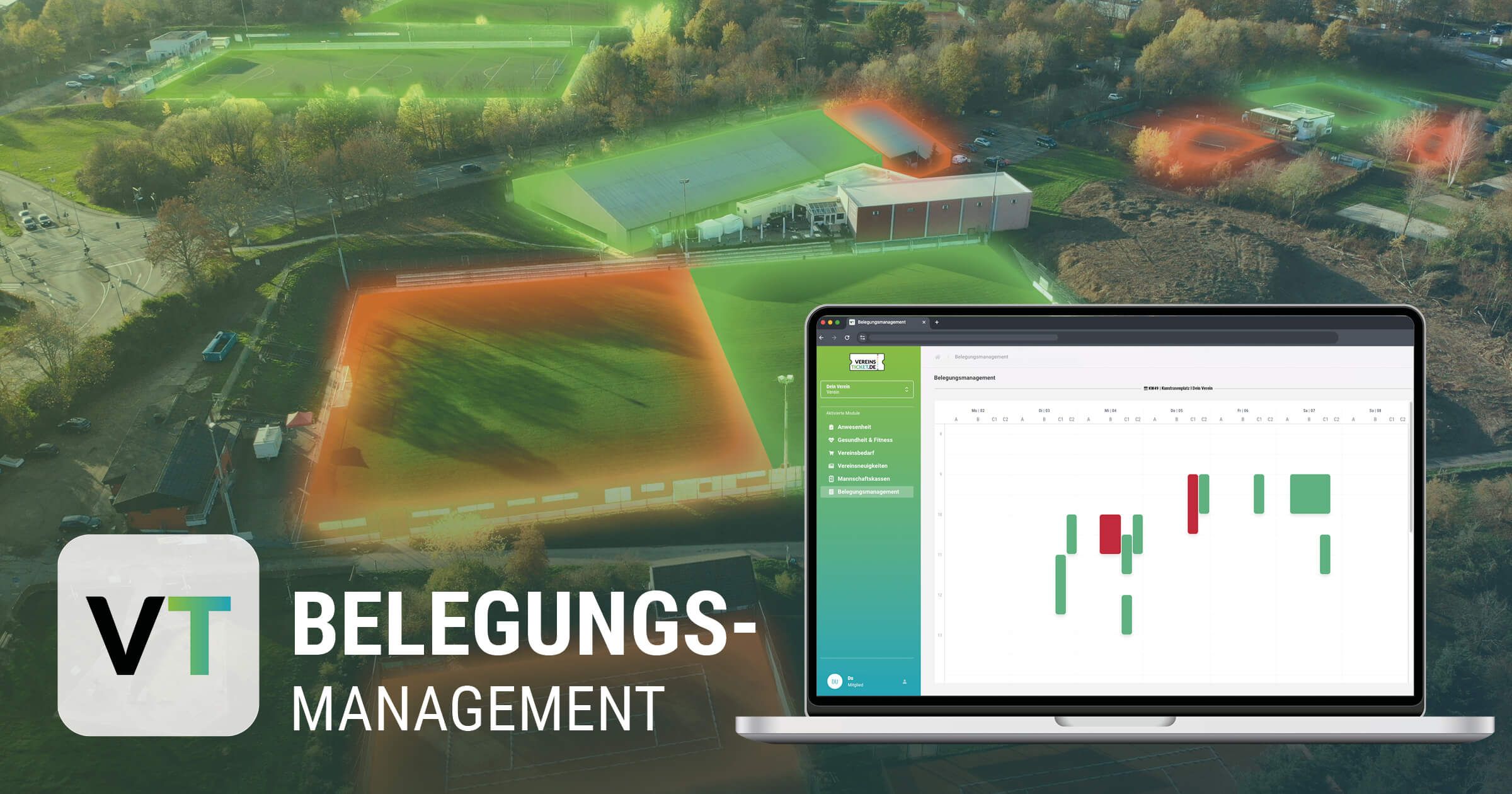 Sportlerin findet Idee des Vereinsticket Belegungsmanagements gut