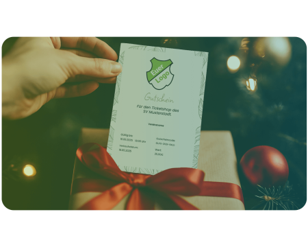 Gutschein als Weihnachtsgeschenk